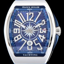 홍콩명품 [프랭크 뮬러] 남성용 마스터 컴플리케이션 V 45 SC DT YACHTING 뱅가드 요팅!! 블루 다이얼 스위스 ETA 2824-A2오토매틱 FRA0405  