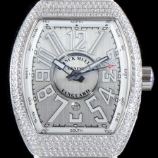 홍콩명품 [프랭크 뮬러] 남성용 마스터 컴플리케이션 V45 SC DT YACHTING 5N 뱅가드 요팅!! 일본산 최상급 퀄리티의 쥬얼셋팅 케이스 화이트 다이얼 스위스 ETA 2824-A2오토매틱 FRA0412  