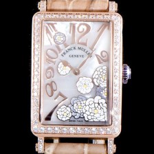 홍콩명품 [프랭크뮬러] 여성용 롱아일렌드 952 QZ ORC D 1R 컬력션 최상급 퀄리티의 쥬얼셋팅 케이스 화이트 마더 오브 펄 다이얼 스위스 쿼츠 무브먼트 FRA0410  