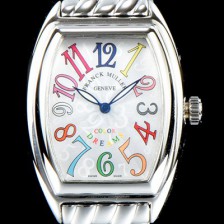 홍콩명품 [프랭크 뮬러] 남성용 컬러오브드림즈 1752 QZ COL DRM 레이디 워치 크레이지 아워 다이얼 브레이슬릿 스위스 오토매틱 무브먼트 FRA0430  