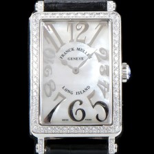 홍콩명품 [프랭크뮬러] 여성용 롱아일렌드 952 QZ REL 컬력션 최상급 퀄리티의 쥬얼셋팅 케이스 화이트 마더 오브 펄 다이얼 스위스 쿼츠 무브먼트 FRA0420  