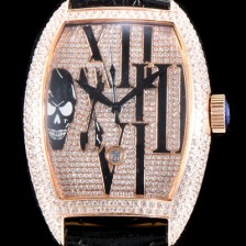 홍콩명품 [프랭크 뮬러] 남성용 인피니티 2267 QZ COL DRM 스컬 워치!! 풀 다이아셋팅 18k 로즈골드 오토매틱 무브먼트 FRA0400  