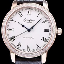 홍콩명품 [글라슈테 오리지날] 남성용 세나토 베이지 다이얼 오토매틱 무브먼트 GLA4224  