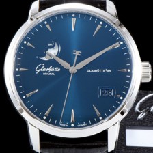 홍콩명품 [글라슈테 오리지날] 남성용 세나토 1-36-04-04-02-50 클래식 문페이즈 up!! 블루 다이얼 (기계식 자동)오토매틱 무브먼트 GLA4212  