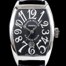 홍콩명품 [프랭크 뮬러] 남성용 최신버전 업그레이드형 카사블란카 5850 SC 플래티넘 로터!! 블랙 다이얼 스위스 ETA 2824-A2오토매틱 FRA0400  