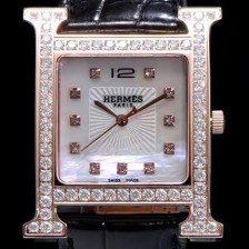 홍콩명품 [에르메스] 남성용 H아워 036785WW00 화이트 다이얼 춰츠 무브먼트 HEM4202  