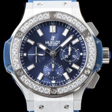 홍콩명품 [휴블렛] 남성용 New pgrade!!빅뱅 301.SX.1170.SX.2704 1:1 수공 맞물림 형식의 쥬얼라인 크로노그래프 44MM 블루 다이얼 수정형 ETA 7750 오토매틱 무브먼트 HUB0233  