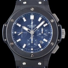 홍콩명품 [휴블렛] 남성용 NEW 빅뱅 301.CI.7170.LR 밀리미터에 세라믹 블루 에디션!! 44MM 크로노그래프 선레이 새틴-피니시 블루 다이얼 Caliber HUB 4100 타입 무브먼트 HUB0210  