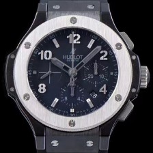 홍콩명품 [휴블렛] 남성용 빅뱅 301.CT.130.RX 아이스뱅 크로노그래프 플랫 블랙 메트 다이얼 오토매틱 무브먼트 HUB4142  