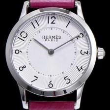 홍콩명품 [에르메스] 남성용 슬림 데르메스 W041733WW00 화이트 다이얼 춰츠 무브먼트 HEM4200  