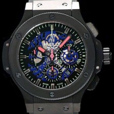 홍콩명품 [휴블렛] 남성용 빅뱅 블루다이얼 오토매틱 HUB0404  