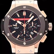 홍콩명품 [휴블렛] 남성용 빅뱅 루나 로사 리미티드 에디션 블랙다이얼 HUB0405  
