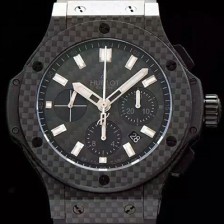 홍콩명품 [휴블렛] 남성용 빅뱅 올 블랙다이얼 카본 44mm HUB0420  