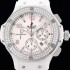 홍콩명품 [휴블렛] 남성용 빅뱅 에볼루션 다이아몬드 버젼 화이트다이얼 HUB4200  
