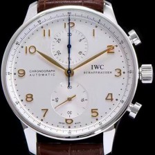 홍콩명품 [아이더블유씨] 남성용 2017년 업그레이드! 포르투기즈 IW371445 화이트 다이얼 IWC0204  