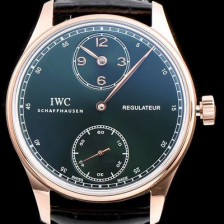 홍콩명품 [아이더블유씨] 남성용 포르투기즈 IW544402모델 18k 로즈골드 그린 다이얼 IWC0101  