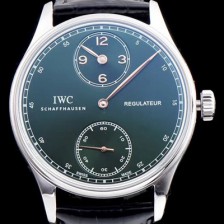 홍콩명품 [아이더블유씨] 남성용 포르투기즈IW544404모델 그린 다이얼 IWC0104  