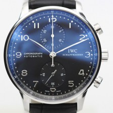 홍콩명품 [아이더블유씨] 남성용 2017년 업그레이드! 포르투기즈 IW371447 블랙 다이얼 IWC0240  