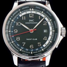 홍콩명품 [아이더블유씨] 남성용 포르투기즈 오토매틱 요트클럽 블랙 다이얼 IWC0210  