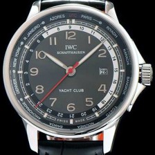 홍콩명품 [아이더블유씨] 남성용 포르투기즈 오토매틱 요트클럽 블랙 다이얼 IWC0213  