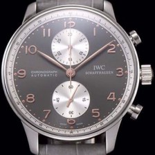 홍콩명품 [아이더블유씨] 남성용 포르투기즈 오토매틱 크로노그래프 그레이 다이얼 IWC4205  