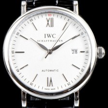 홍콩명품 [아이더블유씨] 남성용 포르토피노 IW356501 오토매틱 센트럴 해킹 세컨즈 실버 다이얼 오토매틱 무브먼트 IWC0100  