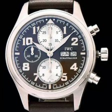 홍콩명품 [아이더블유씨] 남성용 파일럿 크로노 생땍쥐베리 브라운다이얼 IWC0404  