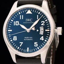 홍콩명품 [아이더블유씨] 남성용 파일럿 워치 마크 17 블루다이얼 IWC0412  