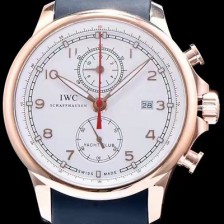 홍콩명품 [아이더블유씨] 남성용 요트클럽 화이트 다이얼 오토매틱 무브먼트 IWC0233  