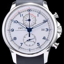 홍콩명품 [아이더블유씨] 남성용 요트클럽 화이트 다이얼 오토매틱 무브먼트 IWC0234  