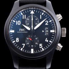 홍콩명품 [아이더블유씨] 남성용 에디션 탑건 IW388007 세라믹 V6F 블랙 다이얼 오토매틱 무브먼트 IWC0203  