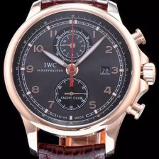 홍콩명품 [아이더블유씨] 남성용 요트클럽 그레이 다이얼 오토매틱 무브먼트 IWC0200  