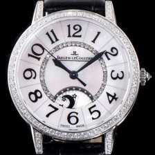 홍콩명품 [예거르꿀르뜨] 남성용 랑데부 나잇&데이 3442440 레이디 워치 최상급 다이아몬드 세팅 문페이즈 자개 다이얼 오토매틱 무브먼트 JAG0410  