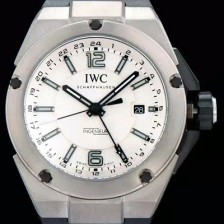 홍콩명품 [아이더블유씨] 남성용 인게뉴어 티타늄 화이트다이얼 Gmt IWC0422  
