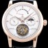 홍콩명품 [예거르쿨트르] 남성용 마스터 그랑 트래디션 5042420 퀀템 퍼페추얼 18K 로즈골드 화이트 다이얼 아시안 투어빌론 탑재 무브먼트 JAG0414  