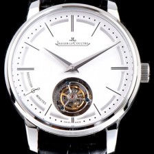 홍콩명품 [예거르쿨트르] 남성용 마스터 울트라 씬 1313520 미닛 리피터 플라잉 투르비옹 화이트 다이얼 아시안 투어빌론 탑재 무브먼트 JAG0412  