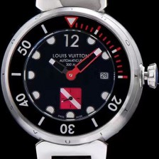 홍콩명품 [루이비통] 남성용 탕부르 블랙 다이얼 오토매틱 무브먼트 LOU4210  