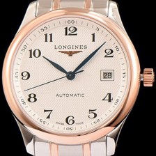 홍콩명품 [론진] 남성용 마스터 컬렉션 화이트 다이얼 오토매틱 무브먼트 LON0411  