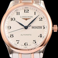 홍콩명품 [론진] 남성용 마스터 컬렉션 화이트 다이얼 오토매틱 무브먼트 LON0412  