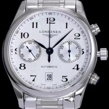 홍콩명품 [론진] 남성용 마스터 L2.669.4.78.6 컬렉션 화이트 다이얼 오토매틱 무브먼트 LON0414  