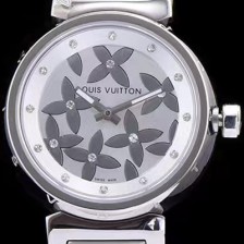 홍콩명품 [루이비통] 남성용 탕부르 화이트 다이얼 쿼츠 무브먼트 LOU4201  