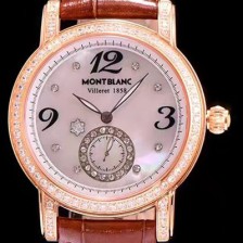 홍콩명품 [몽블랑] 여성용 스포츠 화이트 쉘 다이얼 다이아몬드 주얼리 세팅 쿼츠 무브먼트 MON42001  