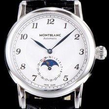 홍콩명품 [몽블랑] 남성용 박서준이 선택한 드라마 속 그 시계!! U0116508 스타 레거시 문페이즈 아이코닉 스타 컬력션 화이트 다이얼 오토매틱 무브먼트 MON0401  