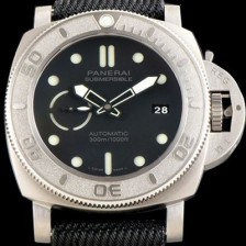 홍콩명품 [파네라이] 남성용 서브멀시브 마이크 혼 에디션 PAM00984 오토매틱 Cal.P9010 타입 47mm 티타늄 블랙 다이얼 pan5218  