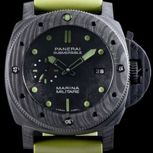 홍콩명품 [파네라이] 남성용 서브멀시브 마리나 밀리테어 카보테크 PAM00961 오토매틱 Cal.P9010 타입 47mm 카본제질 블랙 다이얼 pan5216  