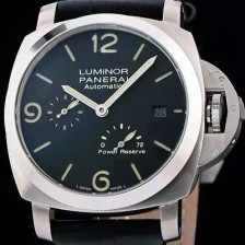 홍콩명품 [파네라이] 남성용 루미너 플라이배크 블랙 다이얼 PAN0451  