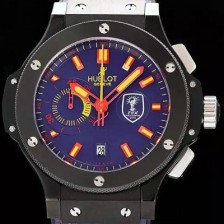 홍콩명품 [휴블렛] 남성용 빅뱅 2010 남아공월드컵 FIFA 버전 오토매틱 블랙다이얼 HUB4211  