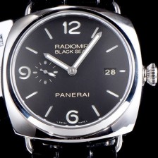 홍콩명품 [파네라이] 남성용 라디오미르 PAM00388 3데이즈 블랙씰 에디션 오토매틱 Cal.P.9000 무브먼트 블랙 다이얼 PAN0254  