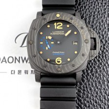 홍콩명품 [파네라이] 남성용 루미노르 서브머서블 1950 카보테크 3데이즈 오토매틱 PAM00616 블랙 다이얼 PAN0455  