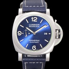 홍콩명품 [파네라이] 남성용 루미노르 마린나 70주년 한정판 PAM01117 44미리 오토매틱 Cal.P.9010 티타늄 케이스 블루 다이얼 pan5195  
